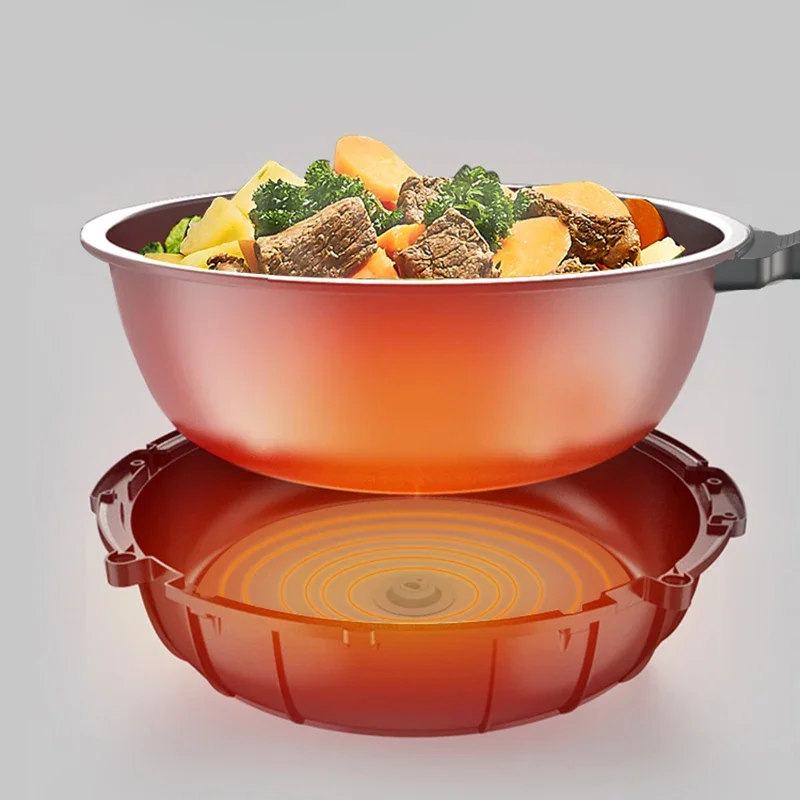 A9 Machine de cuisson automatique Cj-A9 Robot Intelligent domestique cuisine Wok Machine à riz frit Robot de cuisson 1200W 220V