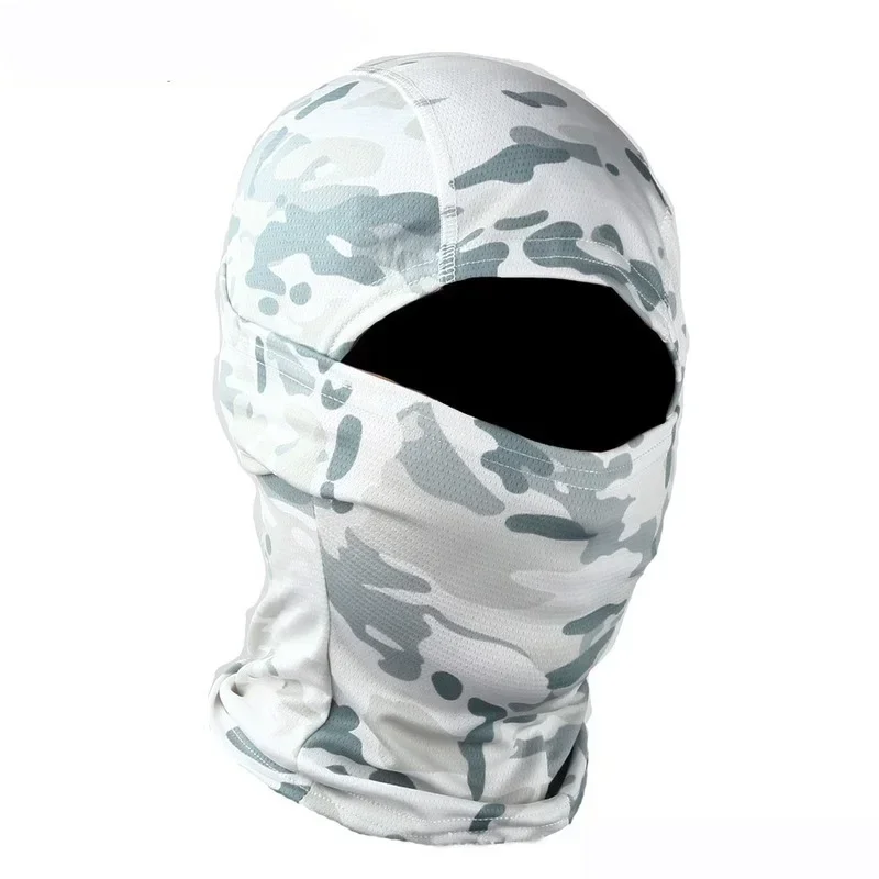 Camouflage Balaclava Full Face Mask Wargame CP  Hat Hunting Bicycle Cycling  Multicam Bandana Neck Gaiter