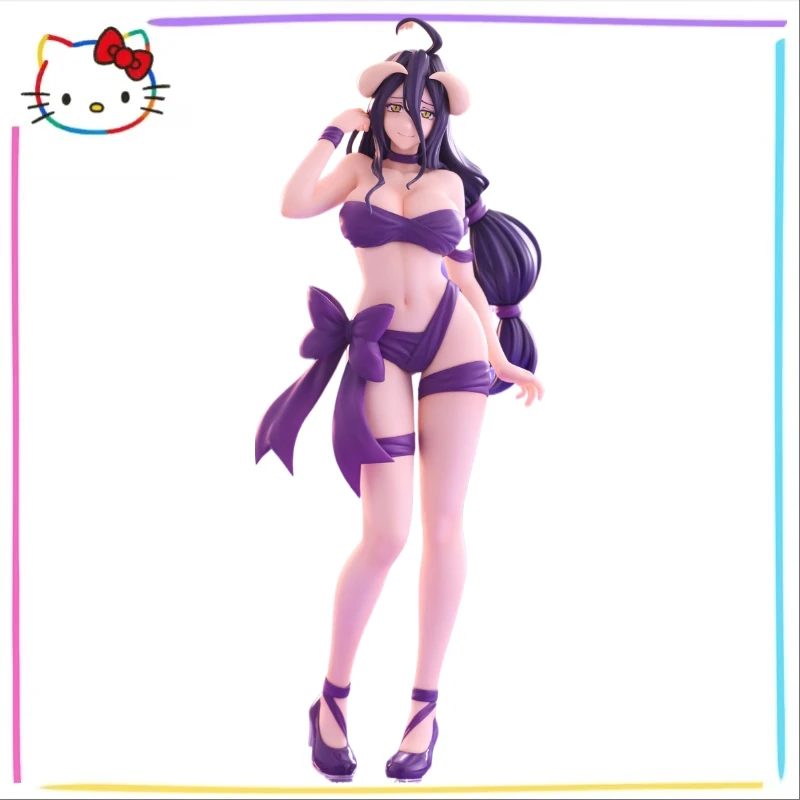 

In Stock Original FuRyu Overlord BiCute Bunnies Albedo 26cm Decorative Desktop Ornaments Model New Animation Figure