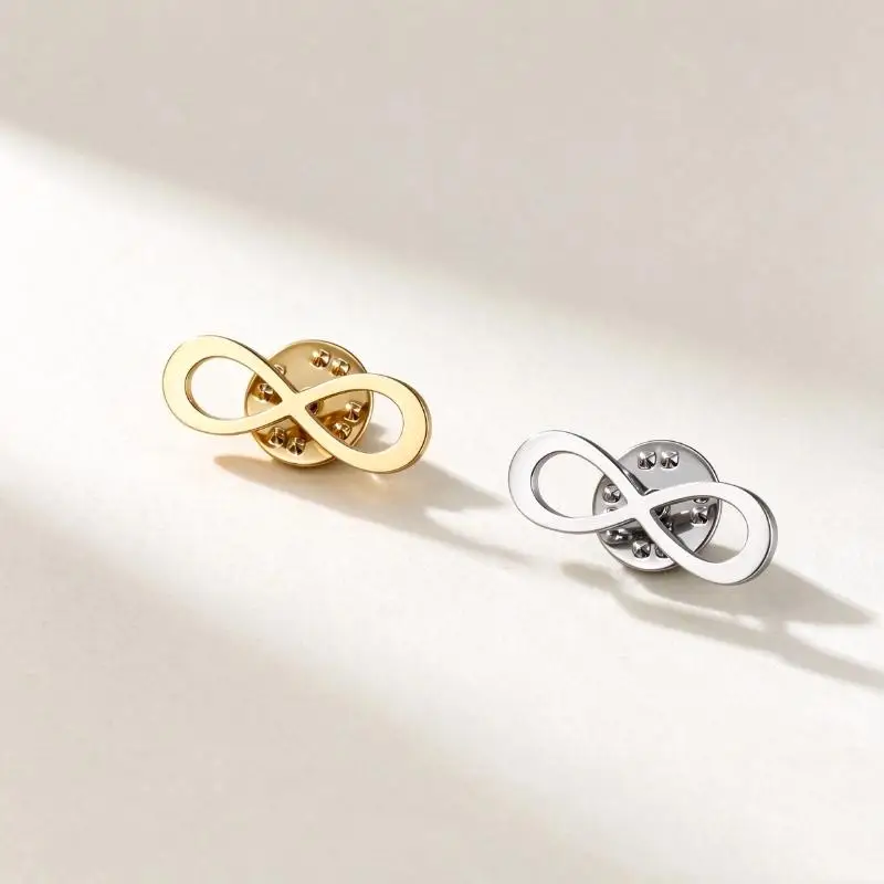 1 Stück, Edelstahl, goldfarben, minimalistisches Anstecknadel-Accessoire für Kleidung, Skyrim-Symbol, Anstecknadel, Geburtstagsgeschenk. – Detail 2