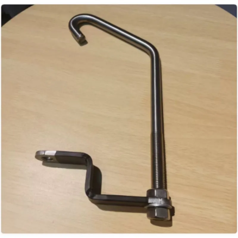 Stainless Steel TPE Silicone Entity Doll Head Body Integrated Hook M16 Interface Screw Clean Storage Display Rack Hanging Hook