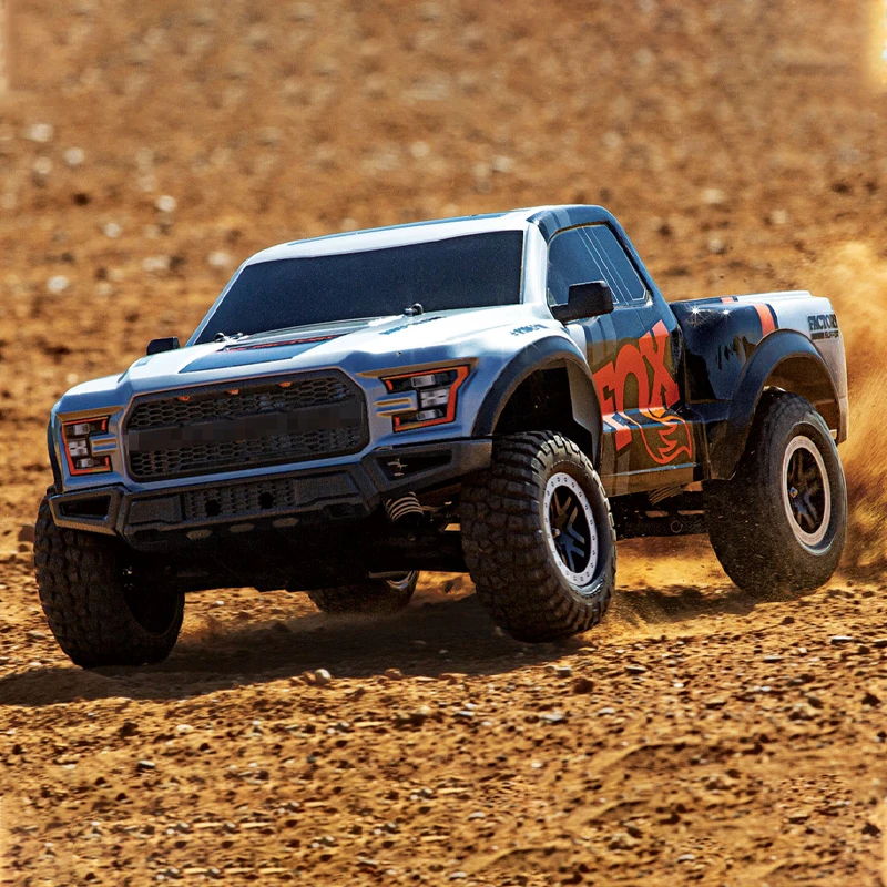 

Traxxas 58094-1 Моделирование Ford F150 Raptor Двухколесный привод SLASH Dead Mouse Пульт дистанционного управления Короткая грузовик Внедорожник Игрушка