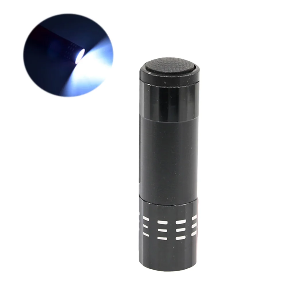 

Powerful UV Cure Small LED Nail Polish Dryer Mini Flashlights Ultraviolet Lamp Torch