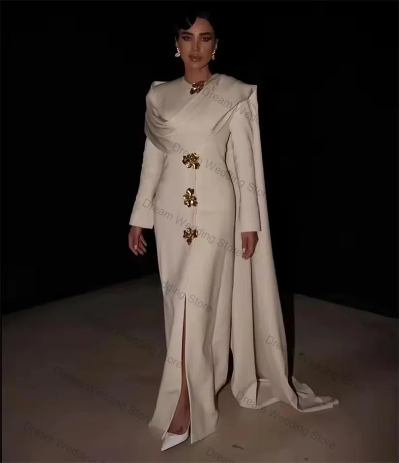 White Women Suit 1 Pcs Blazer Long Prom Dress Formal Office Lady Jacket Customized Summer Cotton Wedding Party Overcoat