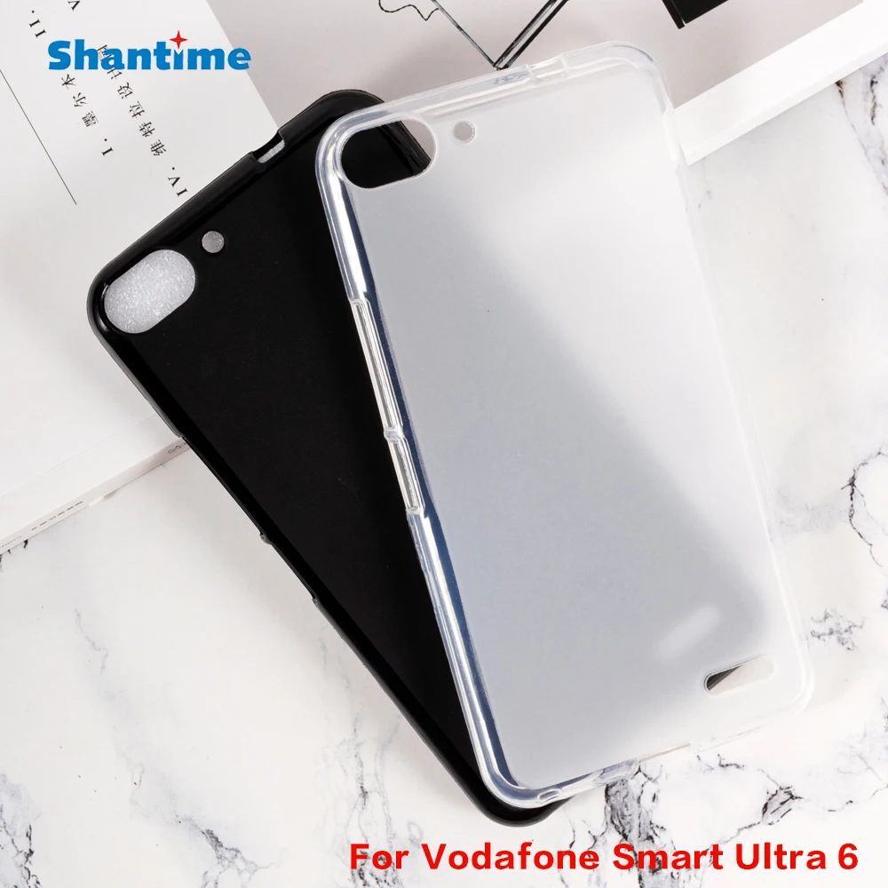 For Vodafone Smart Ultra 6 Gel Pudding Silicone Phone Protective Back Shell For Vodafone Smart Ultra 6 Soft TPU Case