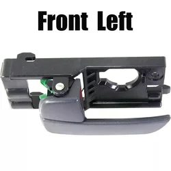 For Hyundai For Accent Door Handle Left & Right Side OEM Part Numbers Easy Installation Reliable Performance Black