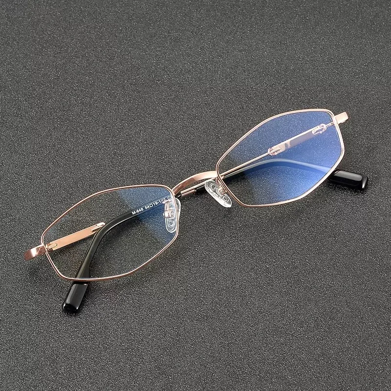 

Lightweight Titanium Polygonal Glasses Frame Artistic Women Myopia Reading Office Eyewear Men Optical Prescription Eyeglasses
