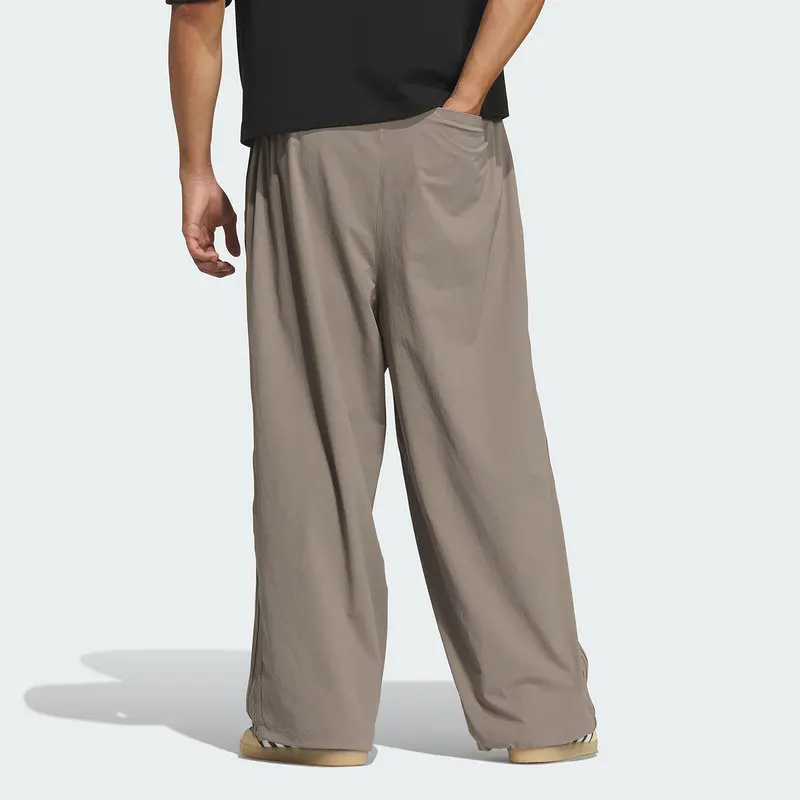 Adidas Clover Men's Woven Loose Wide Leg Sports Paratrooper Pants Casual Trousers IA7505