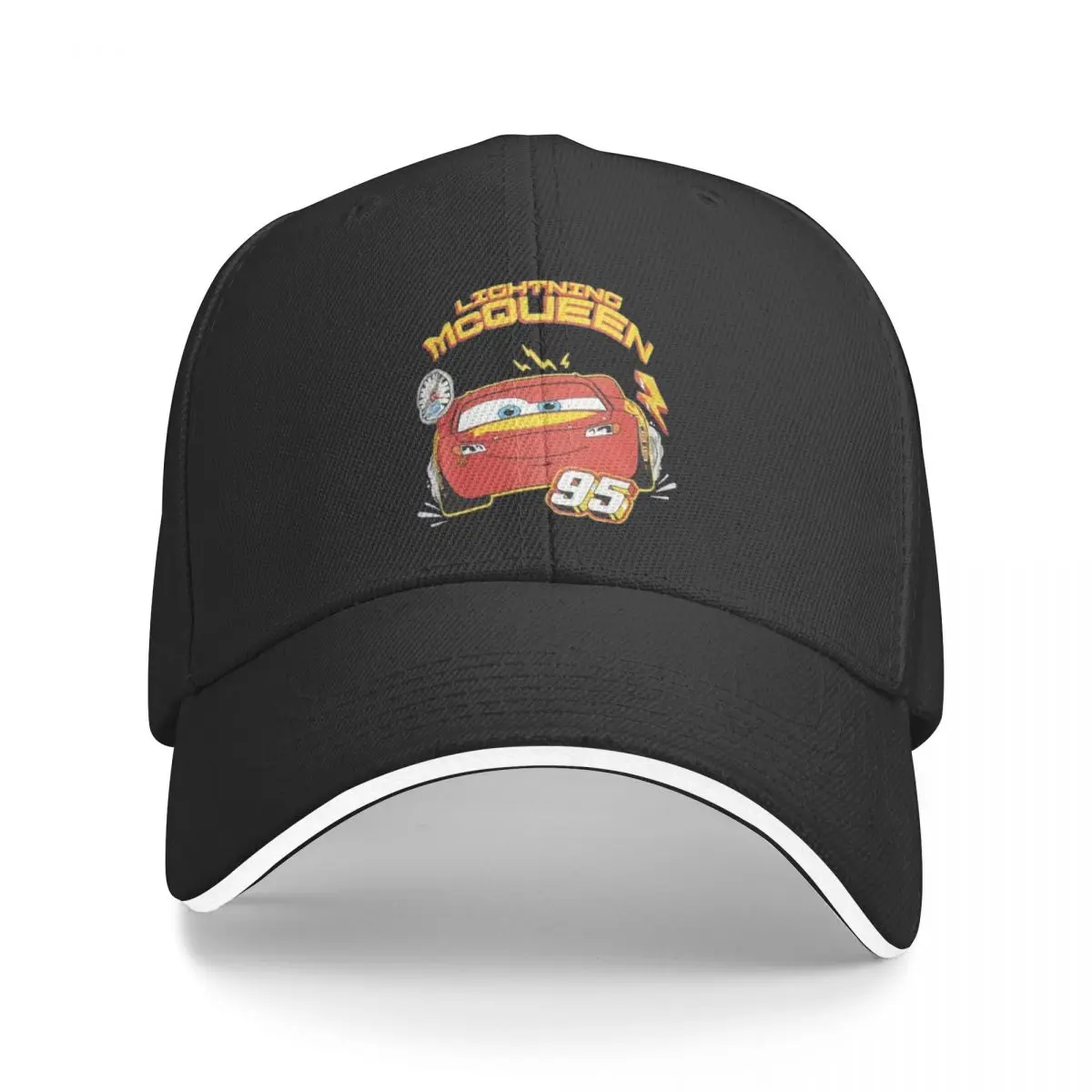 Power Shadow Lightning Mcqueen Cars Trucker Cap Outfit Fashion Headwear For for Men Women Casquette Adjustable