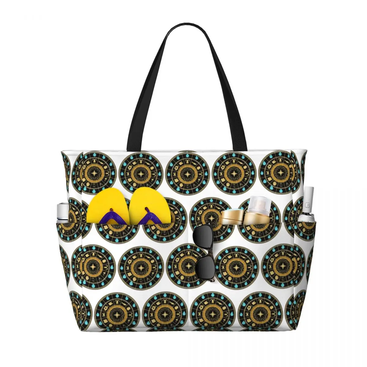 

Saint Seiya Beach Tote Bag Sport Gym Yoga Duffle Large Tote Bag Women Travel Bag Fitness bag