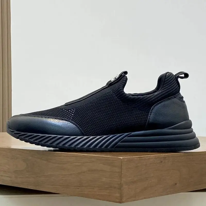 New high-quality leather comfortable casual men's sports shoes