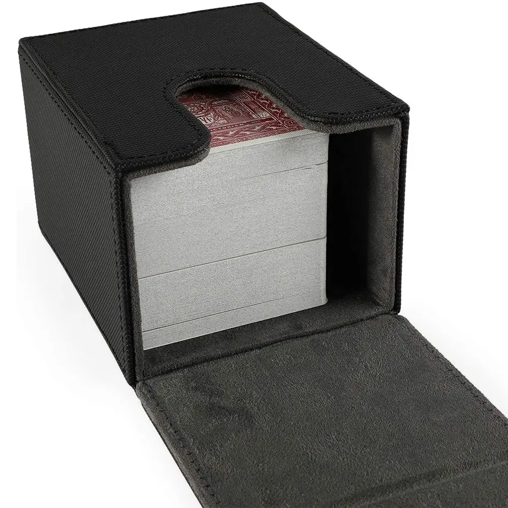 

Game Card Large Capacity Container Game MTG PU Leather Gift Box Card Storage Box Trading Card Holder Deck Box Card Case