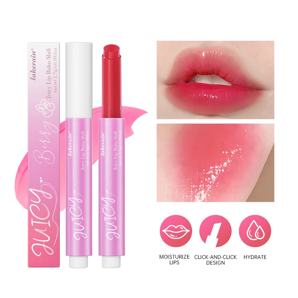 Moisturizing Lip 6 Color Color Changing Lip Balm Natural Rose Lipstick Long Lasting Moisturizing Makeup Cosmetics for Women