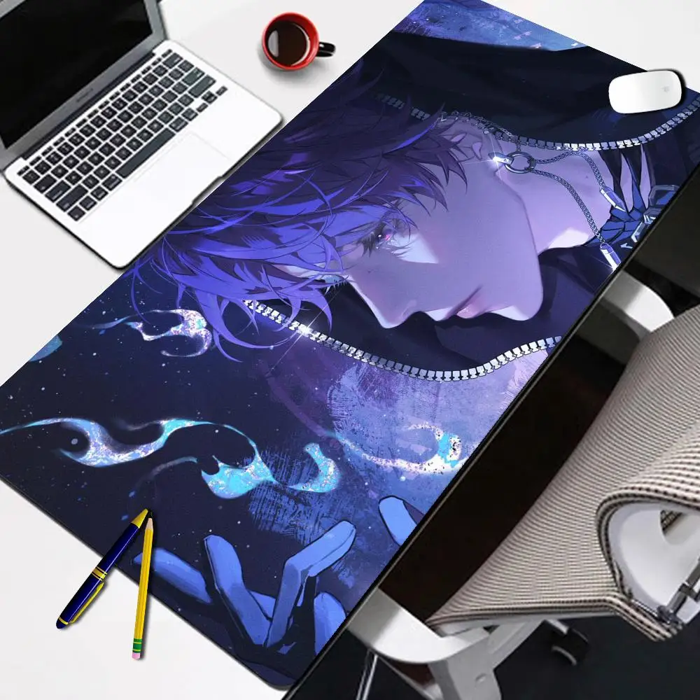 HYBXAXC Non-slip Mat Love And Deepspace Rafayel Comouter Anime Mousepad Office Extended Mouse Pad Cabinet Keyboard Carpet Mat