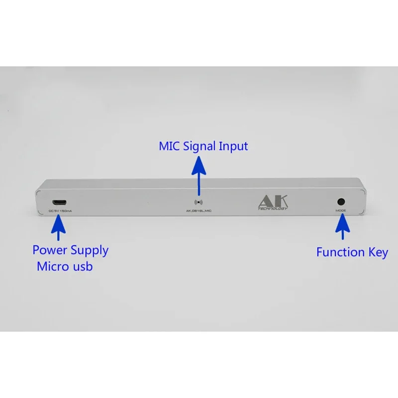 16 Level Sound Control Level Indicator Blue LED Mono VU Meter Audio Music Spectrum Board  AGC In Metal Case For Amplifier