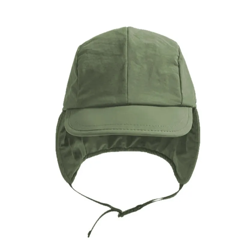 Waterproof Winter Ear Protector, Thermal Flight Hat, Coldproof Cycling Cap with Visor