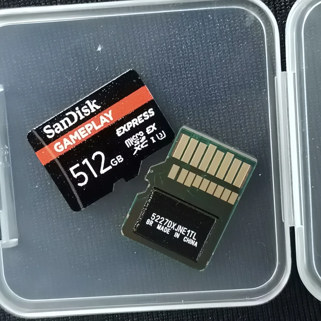 

Оригинальная карта памяти SANDISK 512GB microSD Express Card microSDXC для Switch 2, экшн-камер, дронов, смартфонов и планшетов