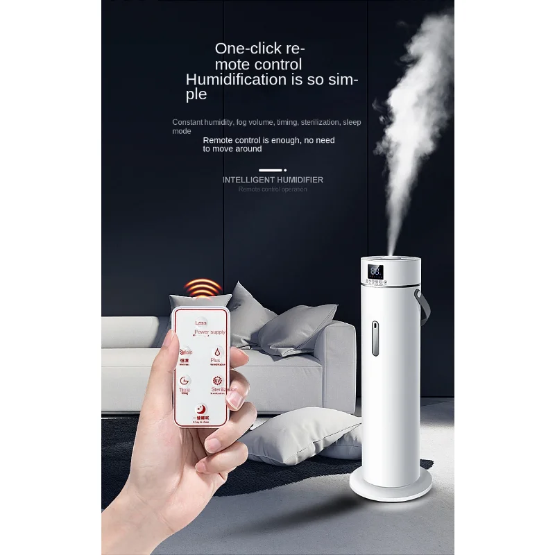 9LPump   home  bedroom Portable  Touch screen  Remote control air humidifier diffuser Ultrasonic Sterilize  purifiers Timed