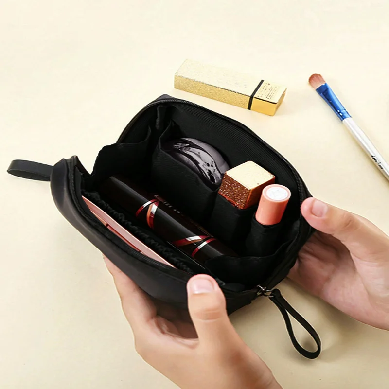 Simpatica custodia portatile per rossetto da viaggio, borsa per trucco, borsa per trucco, borsa per la cura della pelle, borsa da toilette, cubi da imballaggio, dormitorio da crociera da viaggio, matrimonio