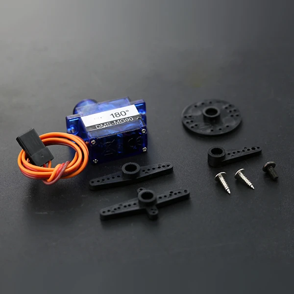 DMS-MG90 Metal Gear Set 9g Servo (1.8Kg) Metal Bearing Compatible with Arduino