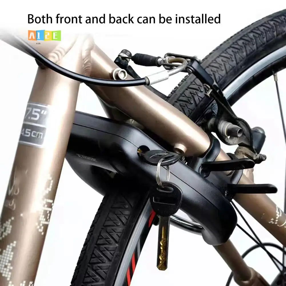 

Замок для велосипеда A12E-Bike Lock, универсальный, в форме подковы, с кодовым замком, для шоссейных и горных велосипедов, аксессуар для велосипедов для активного отдыха