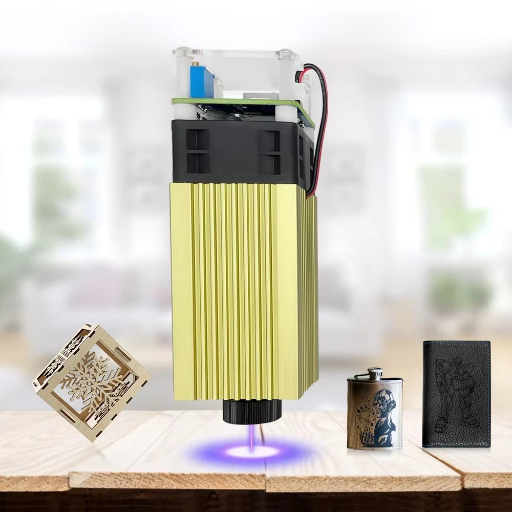 

Лазерные станки для резки и гравировки, портативный модуль лазерной гравировальной головки, регулируемый фокус для резака с ЧПУ, гравера