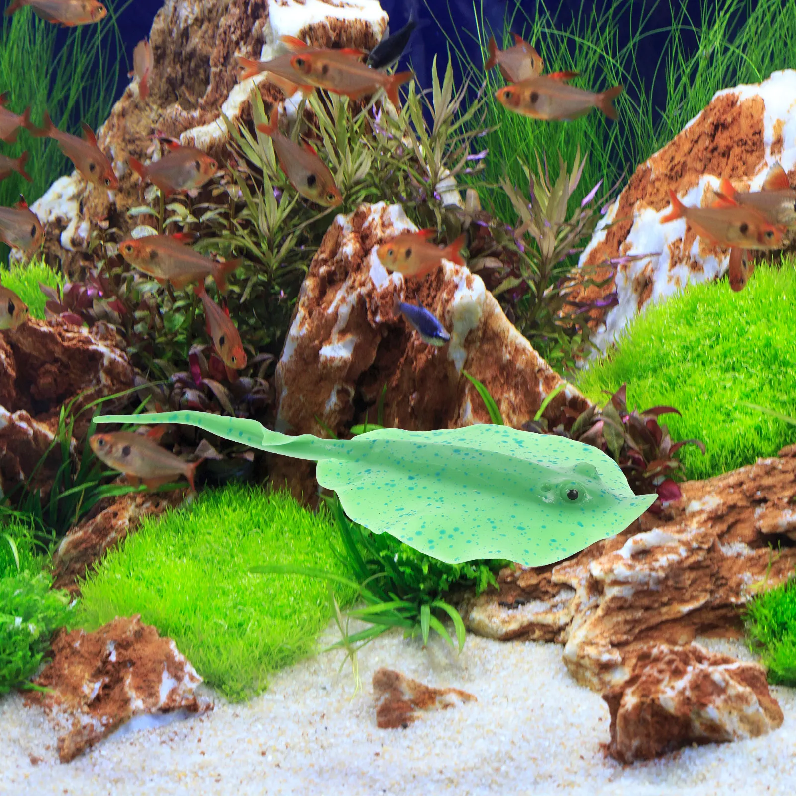 

Decorative Aquarium Decor Realistic Vivid Sculpture Wear-Resistant Fish Tank Accessory Fish Tank Decor