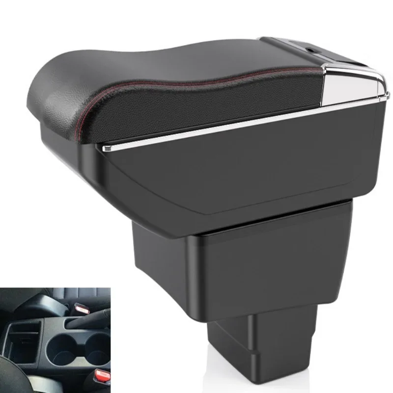 For Mazda CX-3 Armrest Retrofit For mazda 2 skyactiv version cx3 CX-3 Car Armrest Storage box car accessories Charging USB