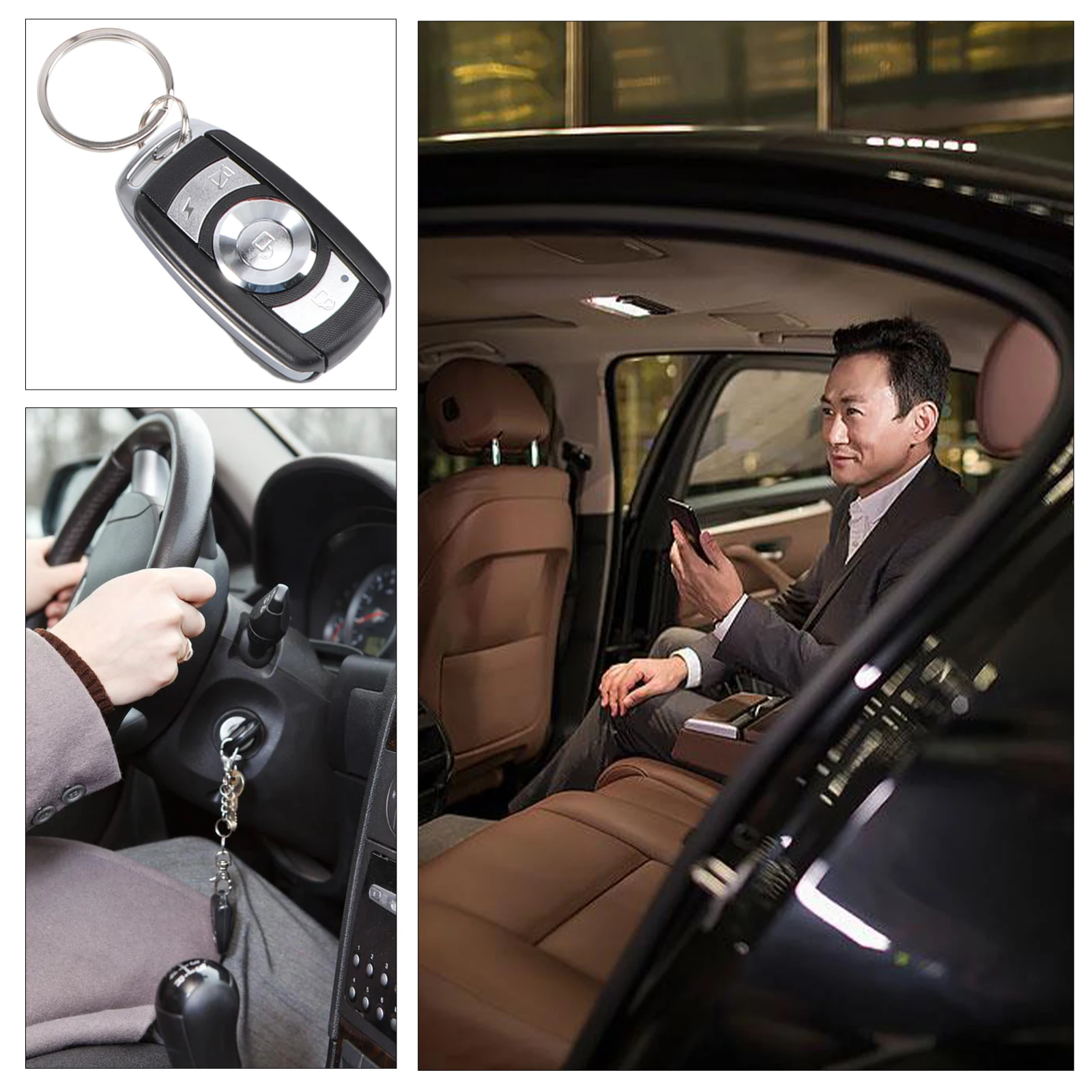 Kit di chiusura centralizzata con telecomando universale per ingresso senza chiave Soluzione di sicurezza antifurto per avviamento porta bagagliaio