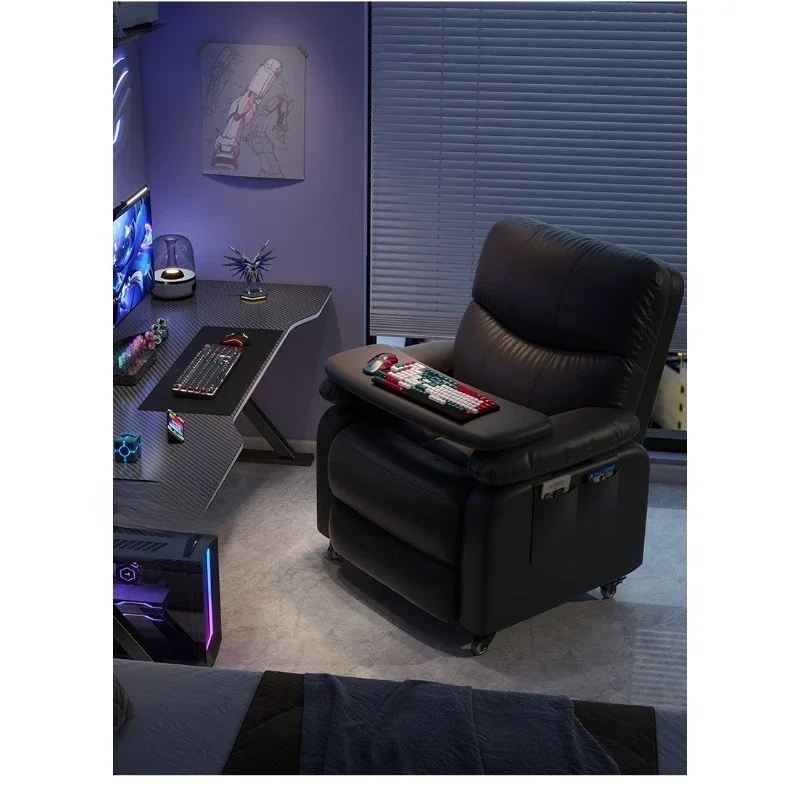 Single sofa chair Computer game chair Household multi-functional space sofa cabin Internet cafe backrest chair