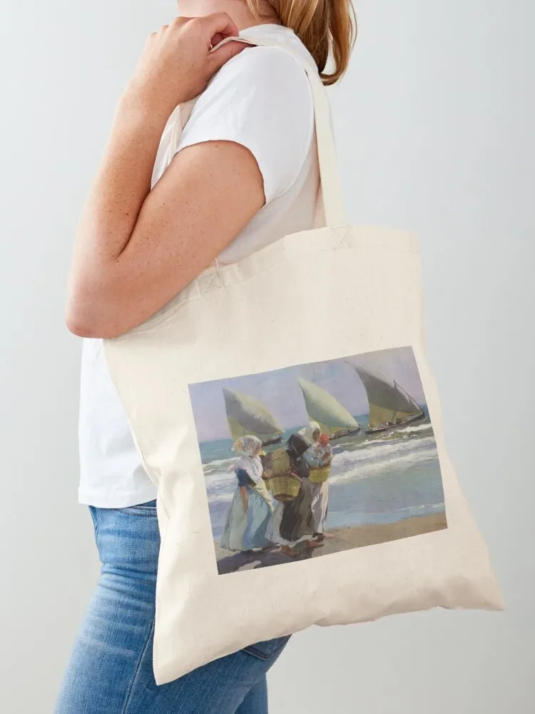 joaquín sorolla paintings, joaquín sorolla artwork, joaquin sorolla art Tote Bag canvas bags shoping bag Tote Bag