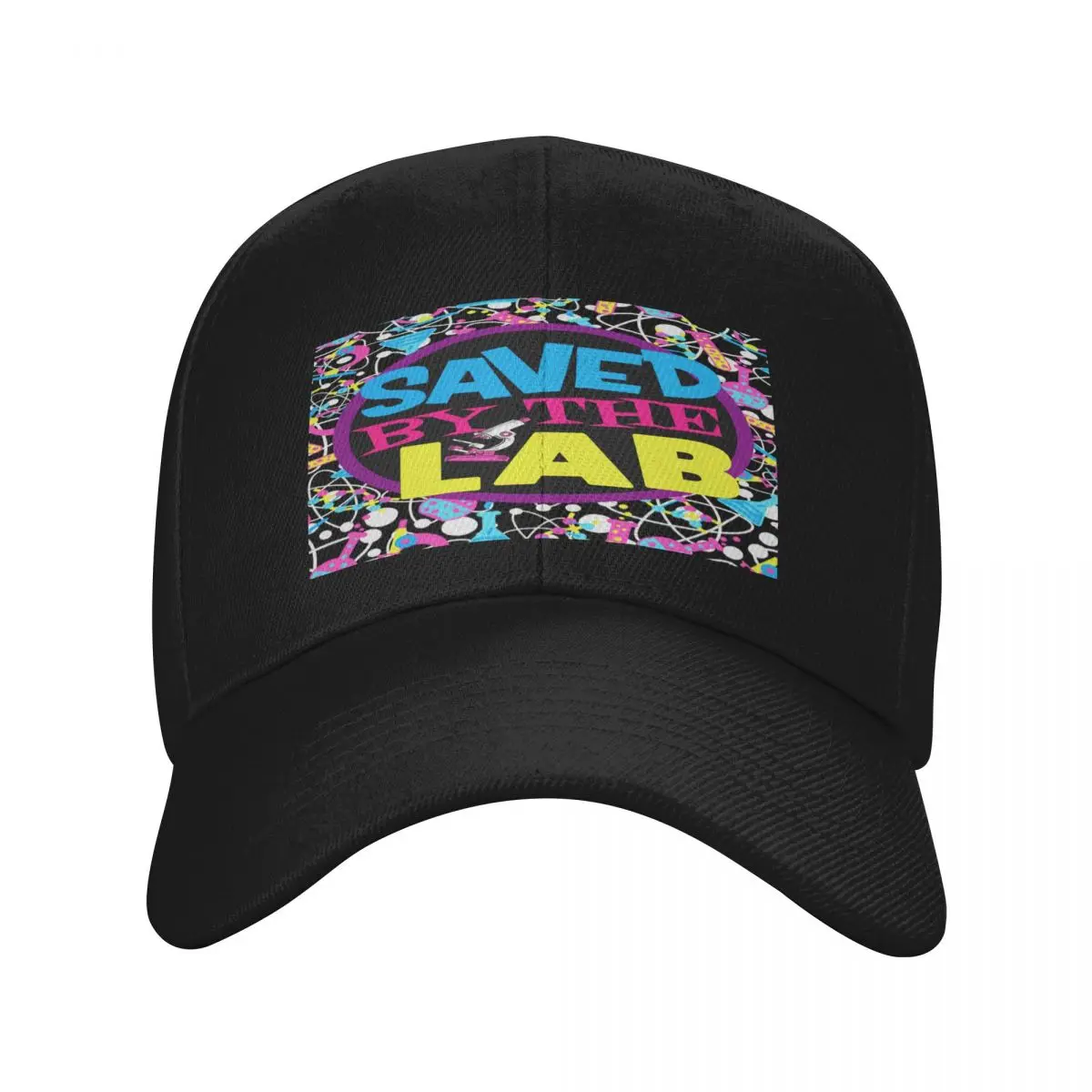 SAVED BY THE LAB~LAB WEEK 2023 (1)MEDICAL LABORATORY SCIENTIST Baseball Cap Fashion Beach Snap Back Hat Men's Luxury Women's