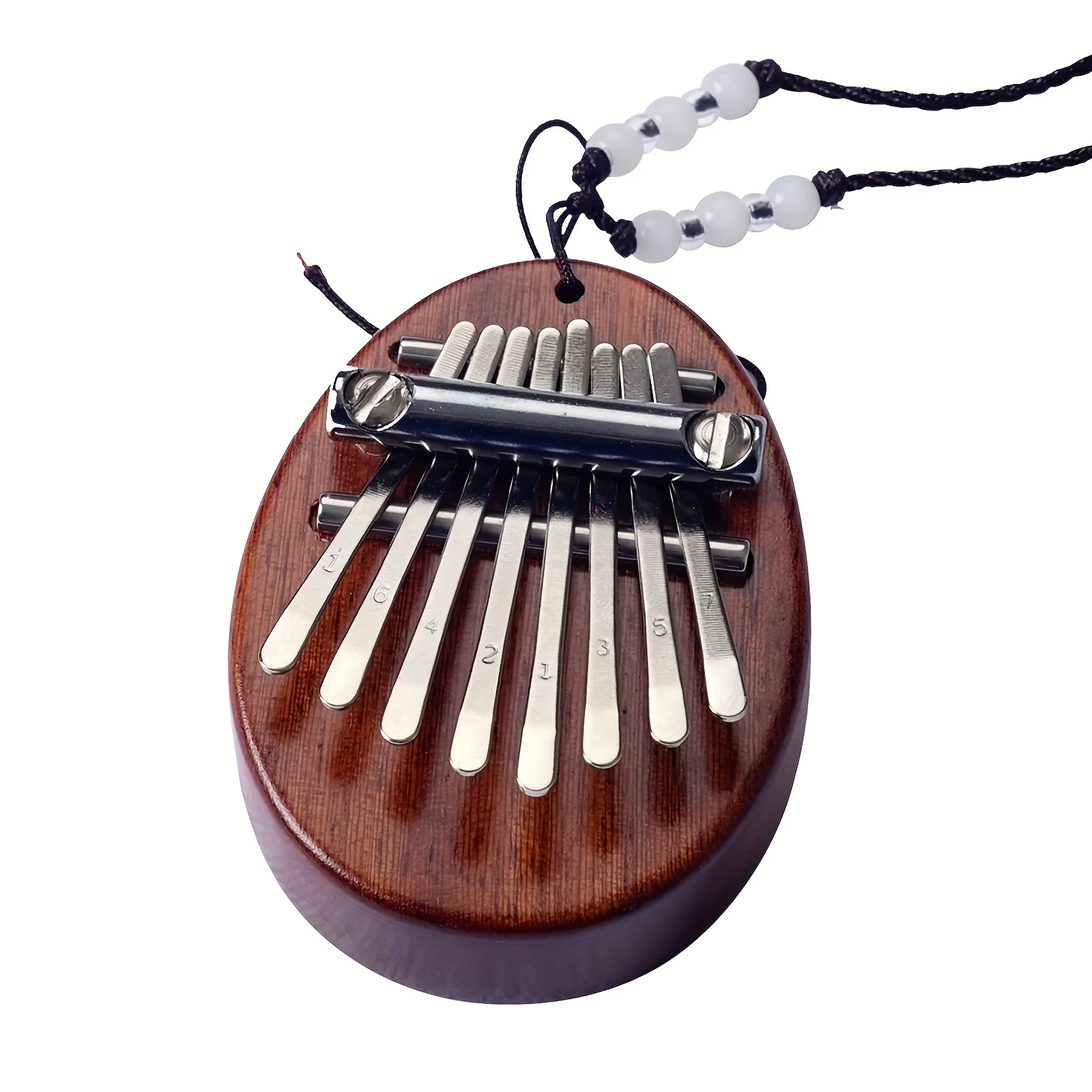 2026 Various shapes Mini Kalimba 8 Key Thumb Piano 1 Pack Water Drop Style Cute Instrument Portable Exquisite Gift Set for Kids