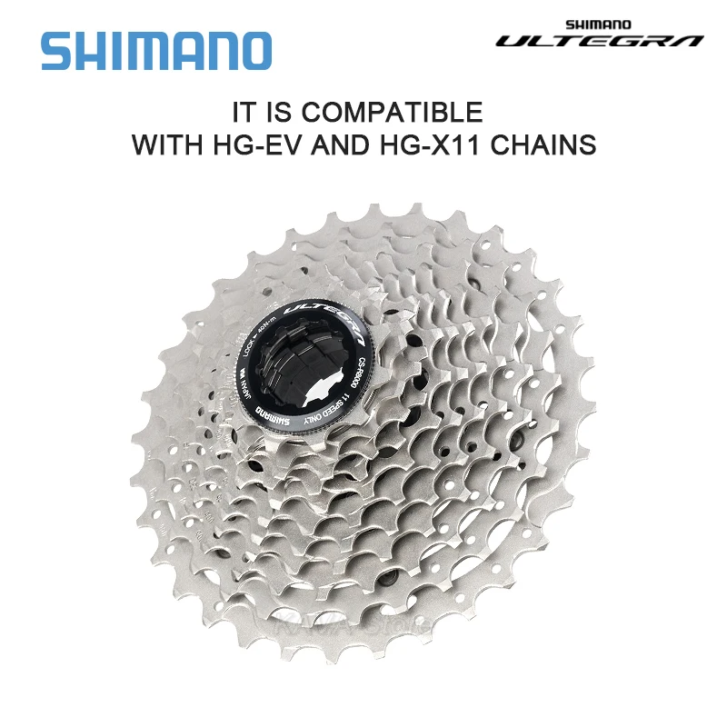 Shimano 105 Ultegra CS-R8000 Cassette 11 Speed Sprocket 11V K7 Road Bike Flywheel 28T 30T 32T 105 UT 11S Bicycle Freewheel