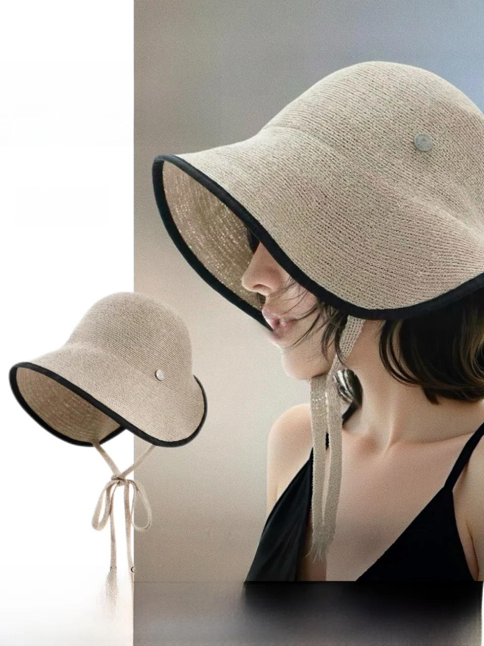 chapeau-de-pecheur-irregulier-tendance-pour-femme-chapeau-d'ete-a-large-bord-avec-lien-protection-solaire-elegante-et-decontractee-respirant-upf50