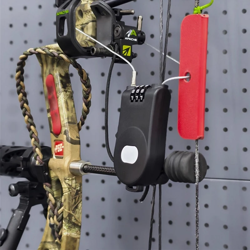 قفل مقلاع EDC محمول خارجي، قفل حماية بوسترينج لمنع الإصابة العرضية، أداة قفل أمان مضادة للسرقة