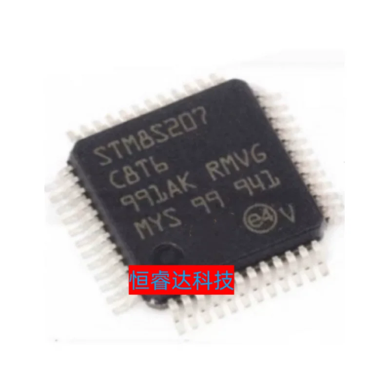 

1 шт./лот, новый оригинальный STM8S207C8T6 LQFP-48, в наличии