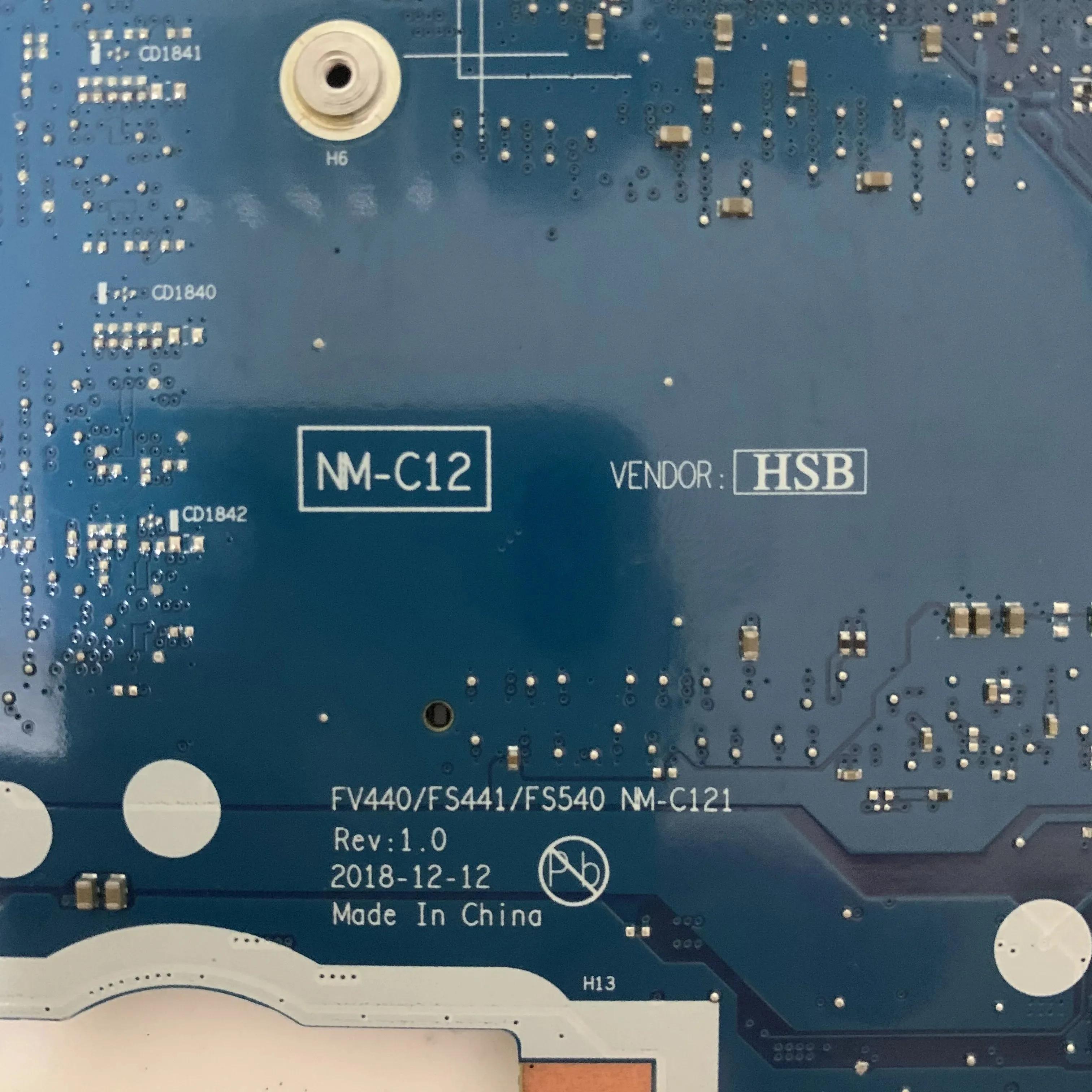 

For Lenovo Ideapad S145-14IWL V14-IWL Laptop Motherboard NM-C121 With 5405U i3 i5-8265U i7 CPU 4GB-RAM Fru:5B20S41747 5B20S41748