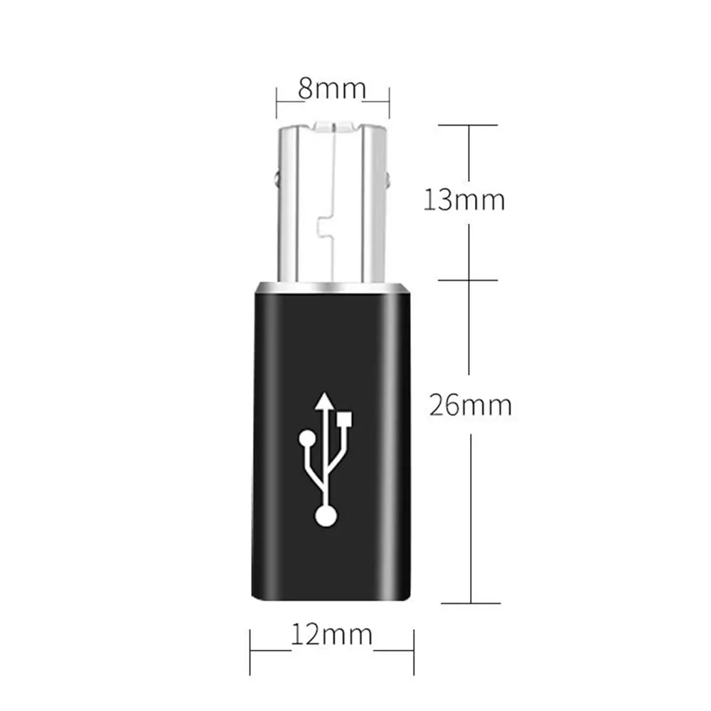 Suitable for type-c to square usb adapter electric piano electronic printer adapter TYPE-C female head to MIDI head drum image 6
