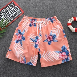 Stylish men Beach Pants Men's Board Shorts Swimwear high quality Surf Shorts summer Running Sports With breathable mesh lining