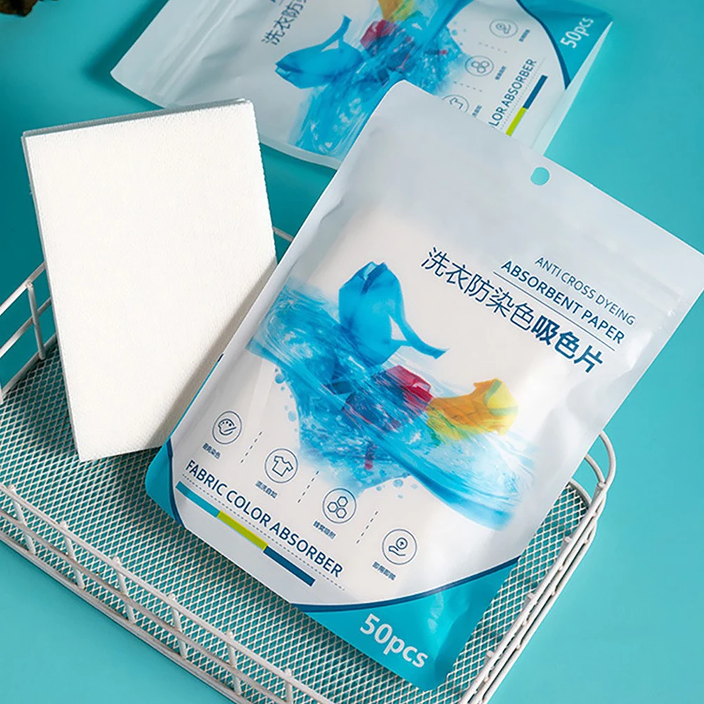 Color Absorption Film Good Toughness Self-sealing Bag Design Labor Saving Convenient Household Items Laundry Tablets Fine Mesh