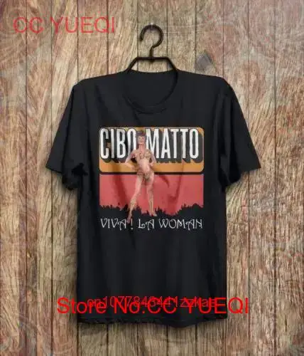 Cibo Matto Black  T shirt K35828 long or short sleeves