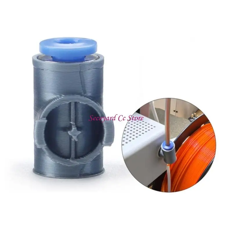 Conector tubo alimentação N3UC para Lab Mini 3D Impressora PTFE Tubing Coupler 3D Impressora