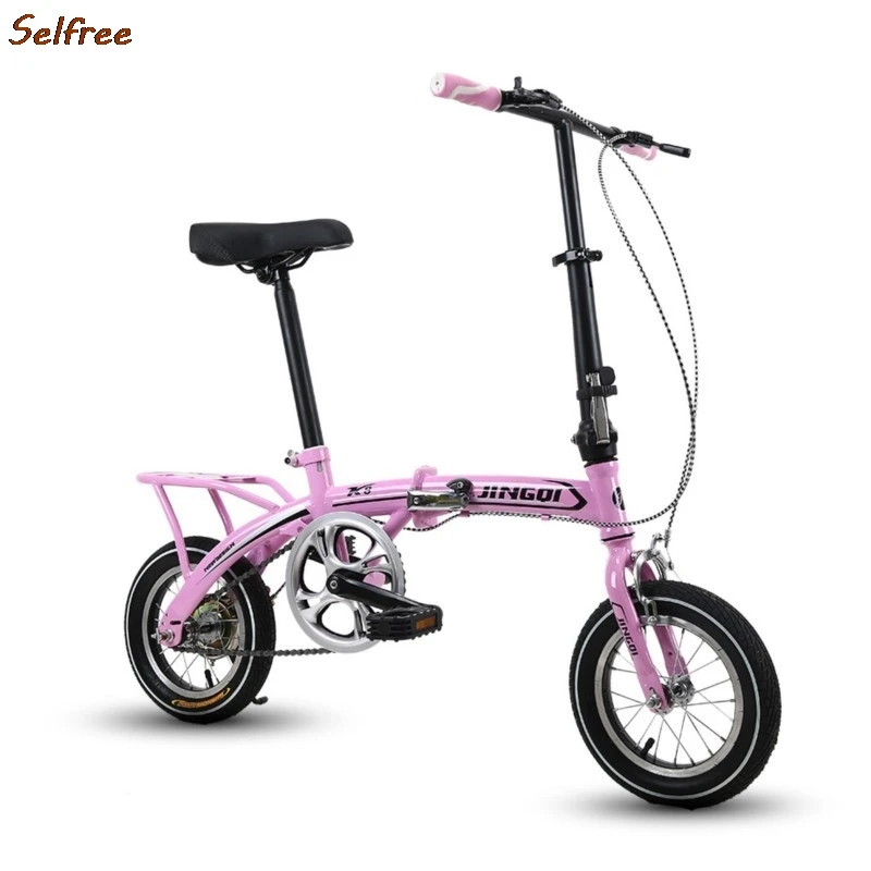 Selfree12 Inch Folding Bike Adult Men And Women Students Ultra-light Portable Chauffeur Bike Single Speed Bicicletta Pieghevole