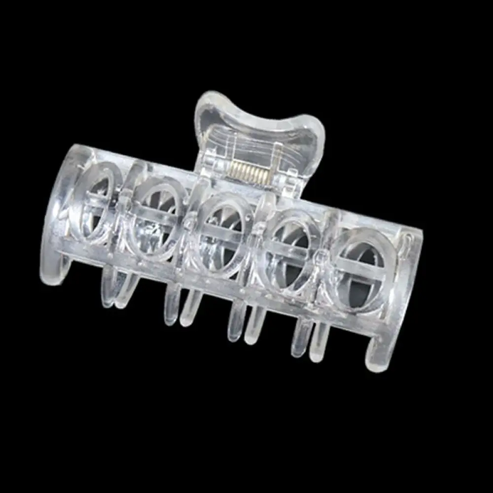 Heat Resistant Crystal Perm Rod Clamp Professional Hairdressing Salon Tool For Effective Hair Styling Support