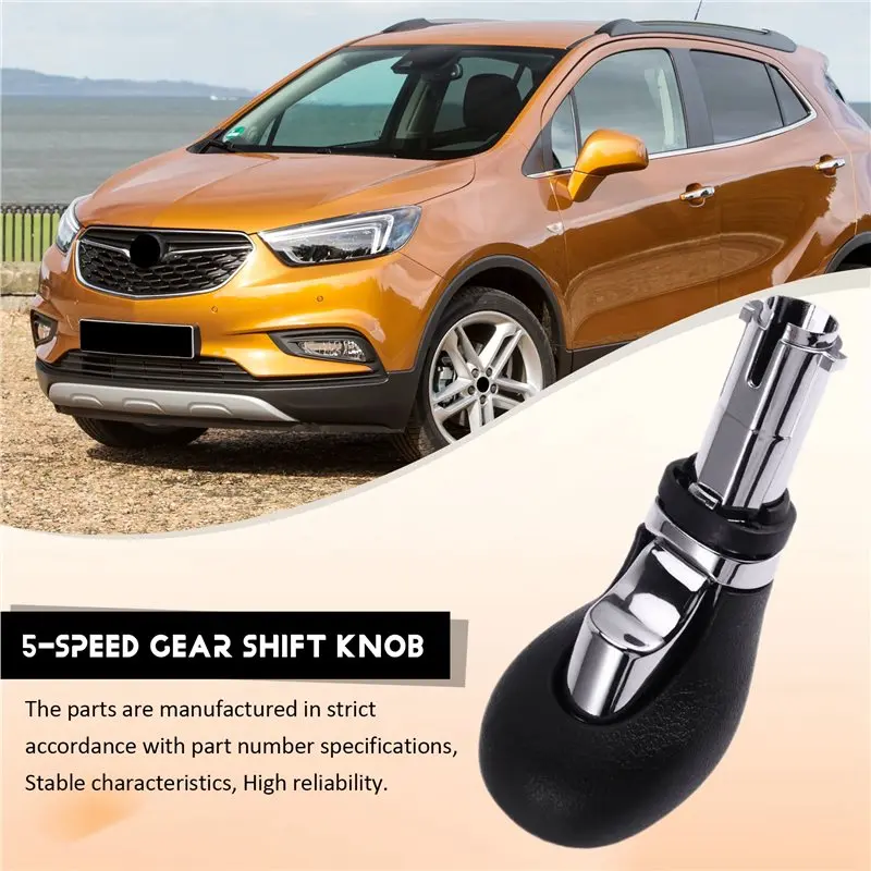 ABQB-Selector Gearbox For Vauxhall Gear Shift Knob Selector Stick Handle Gear Shift Knob For Vauxhall Opel Mokka