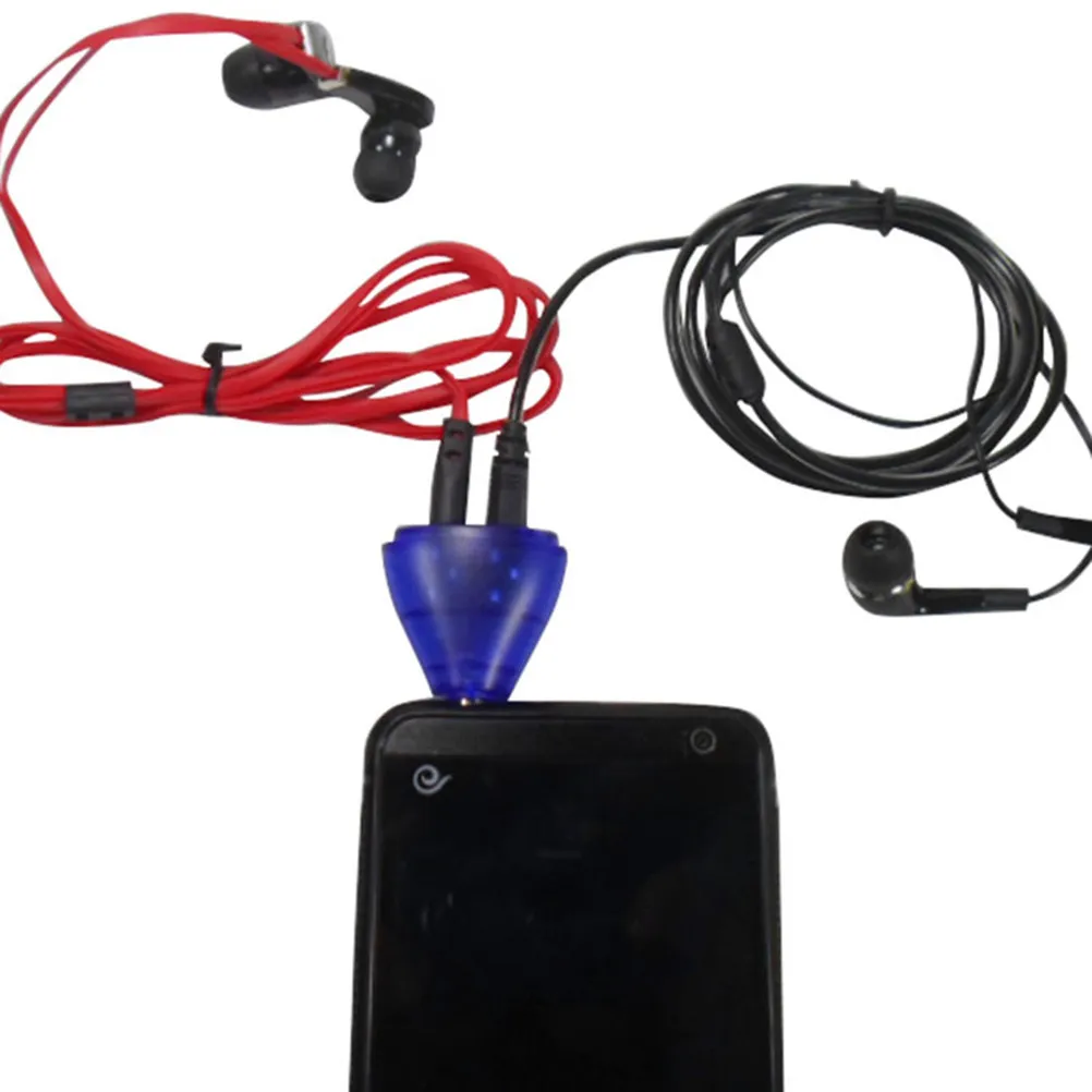 

2 Port 3.5mm Universal Audio Splitter Portable Earphone Splitter High Quality Sound Sharing for Headphones Speakers Music