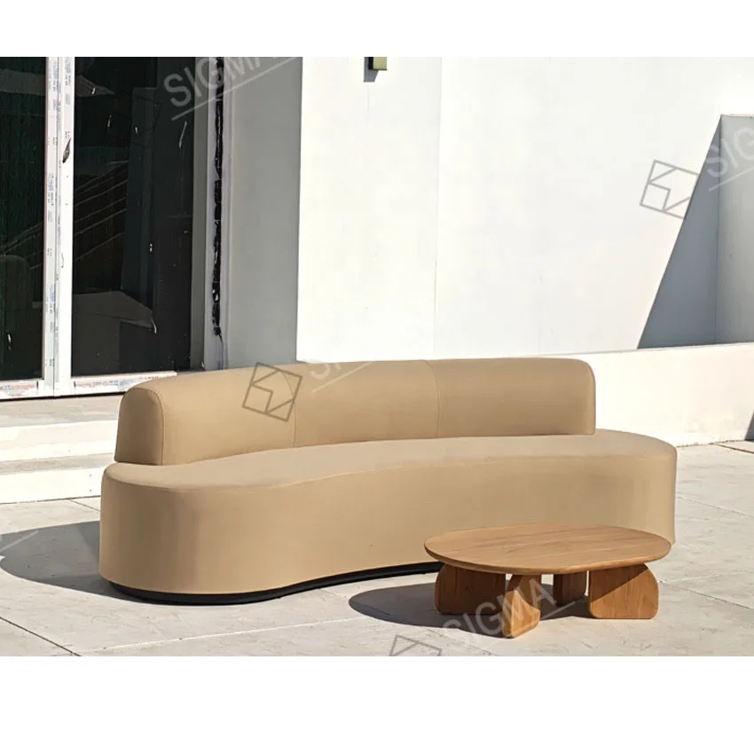 Modern All Weather Water Proof Upholstery Comfortable Sofa Outdoor Furniture Garden Couch Outdoor Use