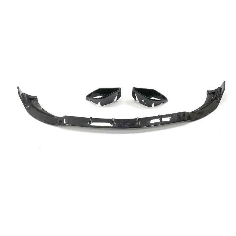 

Накладка на передний бампер из сухого карбона с воздухозаборником для W213 E63 LCI 20-23