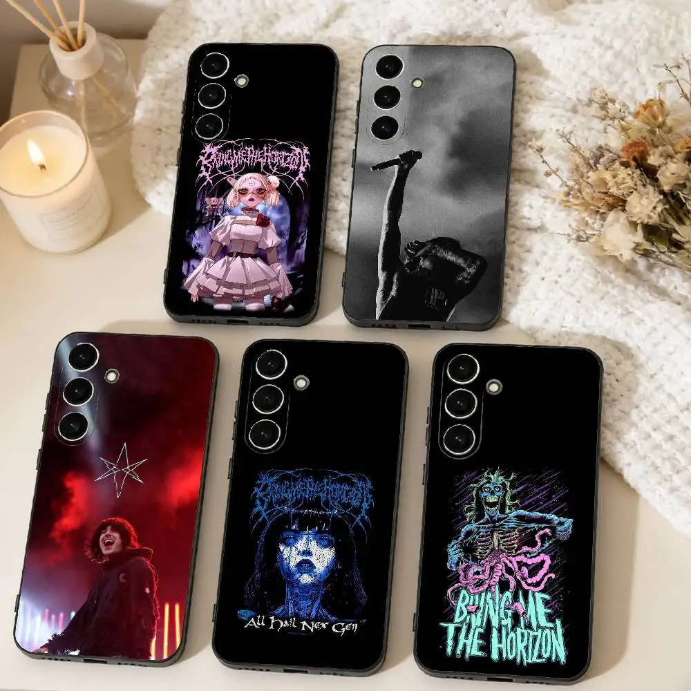 

Bring Me The BMTH Horizon Phone Case For Samsung Galaxy A73,A72,A71,A70,A53,A52,A51,Soft Silicone Black Cover